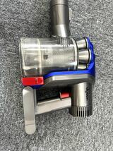 ○ Dyson ダイソン DC35 コードレスクリーナー 掃除機 グレー ブルー 掃除機用 収納スタンド 純正 アタッチメント 充電器 付き _画像3