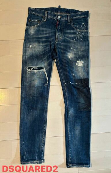 DSQUARED2 メンズデニム ダメージジーンズ　size44