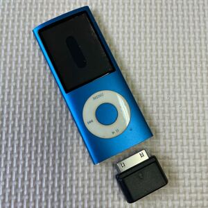 Apple iPod nano 第4世代　ブルー アップル アイポッド 動作未確認　ジャンク品