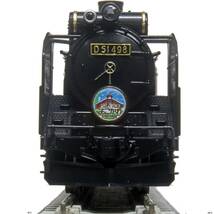 Nゲージ D51 498 副灯付 鉄道模型 蒸気機関車 KATO 蒸気機関車 黒 JR東日本 SLぐんま ストラクチャー ジオラマ_画像5