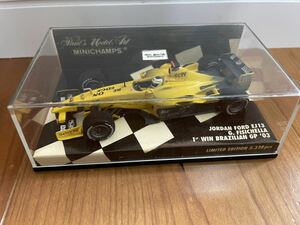 ミニチャンプス ジョーダン フォード　EJ13 　フィジケラ　初優勝　限定5,328台MINICHAMPS