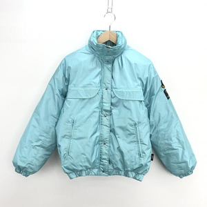 【中古】MONCLER 90s ダウンジャケット ブルー モンクレール [240017545320]