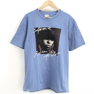 【中古】Supreme 19FW Mary J. Blige Tee Tシャツ M ブルー シュプリーム[240017589899]