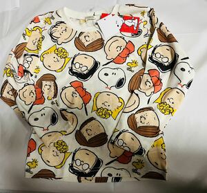 ★383*激安sale!!新品 こども服 　長袖Tシャツsize120　1枚★PEANUTS.スヌーピー