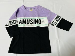 ★2297*激安sale!!新品 こども服 　長袖Tシャツ(五分袖丈)size110　1枚★C'est Geant