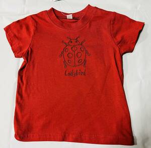 ★4907*激安sale!!新品 こども服 　半袖Tシャツ(ステッチ刺繍)size80　1枚★Sunny Smile