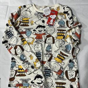 *2209* super-discount sale!! new goods ... clothes long sleeve T shirt size130 1 sheets *PEANUTS. Snoopy 