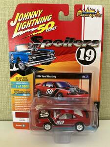 kyckt [JLSF012B1-3] 1/64 JOHNNY LIGHTNING Street Freaks 1994 Ford Mustang フォードマスタング Custom Euro Red