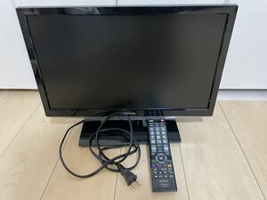 【中古品】東芝 REGZA 19型液晶テレビ 19B5 2013年製 リモコン、B-CASカード付き