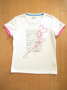 * beautiful goods * prince sport wear short sleeves T-shirt light weight speed . lady's L size SW9168