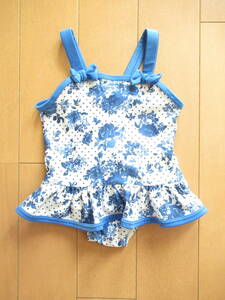 * beautiful goods * H&M swimsuit swim wear One-piece child girl 80cm SW8848