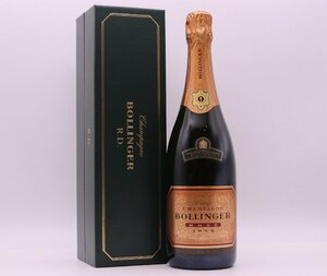 【古酒】BOLLINGER ボランジェ R.D. 1988 エクストラ ブリュット ロゼ 12％ 750ml Champagne シャンパン 未開栓 箱付き【1円～】