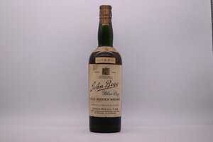 【中古美品】John Begg ジョンベッグ Blue Cap ブルーキャップ 雑酒特級 760ml ブレンデッド スコッチ ウイスキー コルク【未開栓】1円~