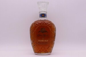 【美品】CROWN ROYAL 15年 クラウン ローヤル ブレンデッド カナディアン ウイスキー 750ml 40% シーグラム【未開栓】1円～