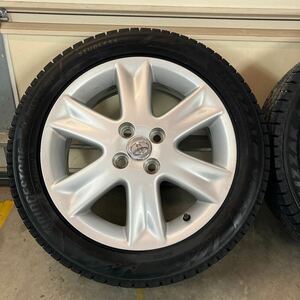 ブリヂストン VRX3 195/50R16 ホイール トヨタ純正の6J インセット51付4本