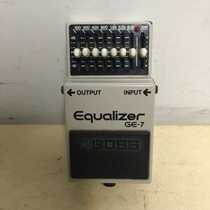 BOSS GE-7 イコライザー ボス MADE IN JAPAN　名機