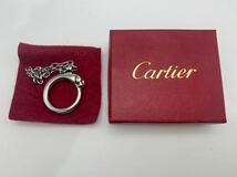 ◆【売り切り】Cartier カルティエ パンテール キーホルダー キーリング ※箱あり_画像1