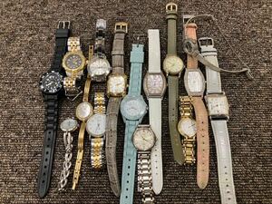 □【売り切り】腕時計15本まとめ売り！（SEIKO CITIZEN FOSSILなど）