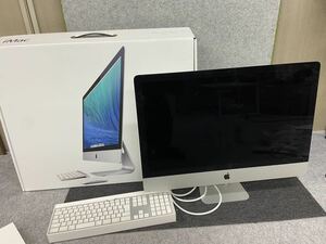 ◆【売り切り】Apple アップルiMac A1419 27インチ 3TB 4×8GB デスクトップパソコン 箱 マウス キーボード付属 ※初期化確認済み