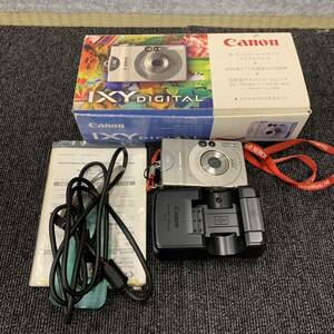 ◎【売り切り】Canon キャノン コンパクトデジタルカメラ IXY DIGITAL AiAF 初期型　PC1001 5.4-10.8mm 1:2.8-4.0 箱付き