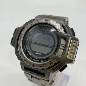 ▲【売り切り】CASIO カシオ PROTREK プロトレック triple sensor PRT-411 デジタル 腕時計