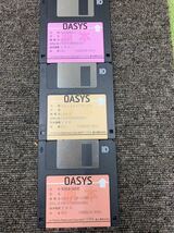 ◆【売り切り】FUJITSU 富士通 OASYS オアシス　フロッピーディスク 10枚まとめ 希少 オアシスLXシリーズ対応 レトロ　現状品_画像3