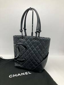 ◯【売り切り】CHANEL（シャネル）カンボンライン トートバッグ ※袋付き