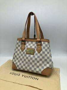 ◯【売り切り】LOUIS VUITTON（ルイ・ヴィトン）ダミエ・アズール ハムステッドPM ハンドバッグ ※袋付き