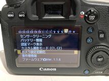 bk-294 キャノン Canon EOS 6D ボディ 予備バッテリー付き(O21-2)_画像7