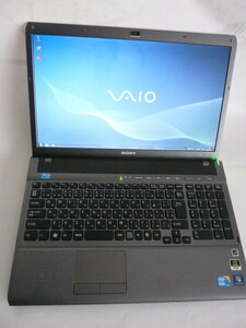 ★SONY VAIO PCG-81214N Win7HOME 16inch 2.67GHz Wi-fi HDD500GB RAM4GB BD-RW 中古品★