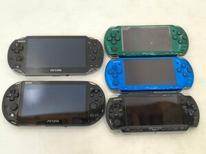【ジャンク】 PSVita PSP 本体 PCH-1000 PCH-2000 PSP-3000 計5台セット まとめ 【同梱不可】[11-1]