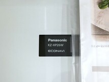 【同梱不可】【180】未使用品 Panasonic KZ-XP26W クリアホワイト 200V ビルトイン 2口 IHクッキングヒーター IHコンロ ガラストップ W60cm_画像7