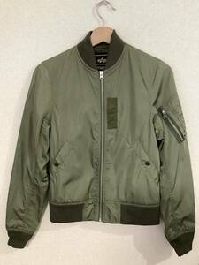 ALPHAINDUSTRIES アルファインダストリーズ　MA-1 フライトジャケット ナイロンジャケット　レディース　古着