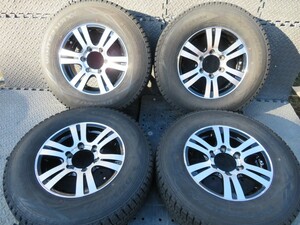 冬用!!MANARAY ユーロデザイン X4 ブラポリ バリ溝WINTER MAXX SV01 195/80R15 107/105 LT 100/200 系 ハイエース DX/GL ワイド ハイルーフ