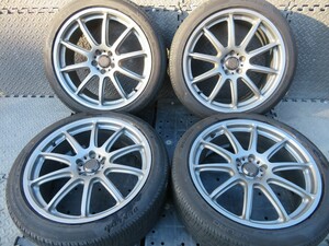 鍛造軽量!!RAYS製 BS pro drive(プロドライブ) GC-010e 高年式 VEURO 215/45R18 レガシィインプレッサBRZプリウスレクサスCT WISH 86 他に 