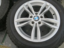 必見冬用!!MAK LUFT シルバー バリ溝 BLIZZAK VRX 225/55R17 BMW 3シリーズ 5シリーズ ツーリング F30 F31 F34 F10 F11 スタースポーク風_画像2