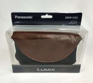 パナソニック 純正 ソフトケース カメラバック ポーチ ブルー DMW-CG5-A(Panasonic LUMIX G)