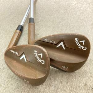 キャロウェイ　Callaway　FORGED　フォージド ウェッジ（カッパーメッキ）　2本セット　52度　58度