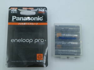  c1005 中古 パナソニック エネループ プロハイエンドモデル 大容量モデル 単3形 充電池 4本パック 