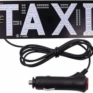 タクシーライト　フロント　led Taxi 空車信号ライト 吸盤式　青色ライト
