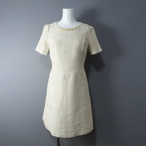 CLATHAS/ Clathas /36/ made in Japan One-piece / eggshell white / lady's 