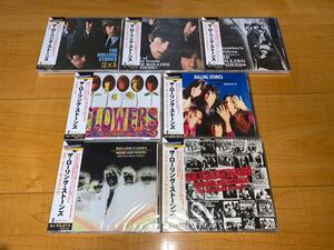 【国内盤帯付きCD】未開封有り / ザ・ローリング・ストーンズ / The Rolling Stones アルバム7作品 / 12×5 / Out Of Our Heads / Singles