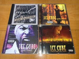 【輸入盤CD】Ice Cube アルバム4枚セット / アイス・キューブ / Bootlegs & B-Sides / War & Peace Vol.1 / Vol.2 / Laugh Now, Cry Later