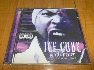 【即決送料込み】Ice Cube / アイス・キューブ / War & Peace Vol. 2 (The Peace Disc) 輸入盤CD / G-RAP