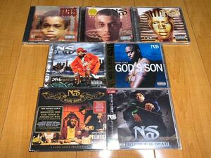 【即決送料込み】Nas アルバム7作品セット/ ナズ / Illmatic / It Was Written / i am… / Stillmatic / God's Son / Hip Hop Is Dead