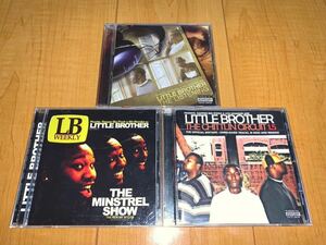 【輸入盤CD】Little Brother アルバム3枚セット / リトル・ブラザー / The Listening / The Minstrel Show / The Chittlin Circuit 1.5