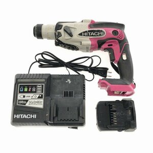 【送料無料☆彡訳あり】HITACHI 日立工機 14.4V 15mm ロータリハンマドリル DH14DSL バッテリー1個 (14.4V 3.0Ah) 充電器付 81650