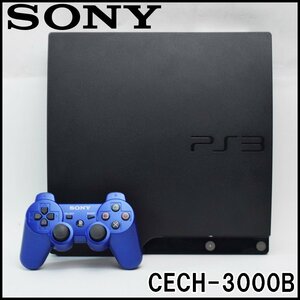 美品 SONY プレイステーション3 CECH-3000B 320GB チャコールブラック コントローラー付属 ソニー PlayStation3 PS3