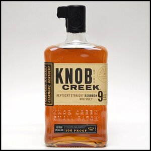 未開栓 ノブクリーク 9年 スモールバッチ 750ml 50度 ウイスキー バーボン KNOB CREEK SMALL BATCH BOURBON WHISKEY