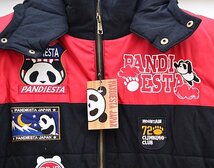 新品 タグ付 PANDIESTA JAPAN フード付き 中綿ニットベスト 熊猫 XXL 572200 パンディエスタジャパン_画像5